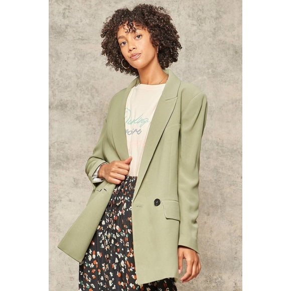 Blazer CCwholesalesclothings Tejido Sólido