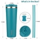 thumbnail image 2 of Vaso térmico BJPKPK de acero inoxidable aislado de 887 ml, 2 of 6