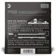 thumbnail image 2 of Cuerdas para bajo eléctrico D'Addario XL Chromes ECB81S Short Scale, 2 of 6