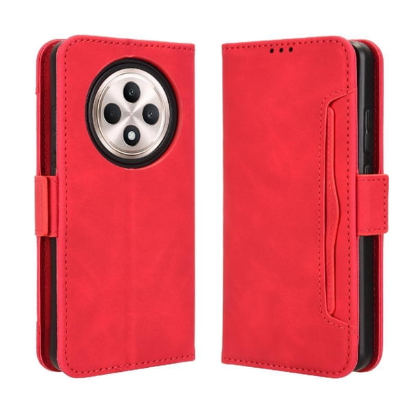 Funda Tipo Billetera FOXDOCK para OPPO Reno12 F 5G – Tapa Flip con Tarjetero
