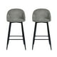 thumbnail image 1 of Pack 2 Pisos De Bar Tela Gris, 1 of 6