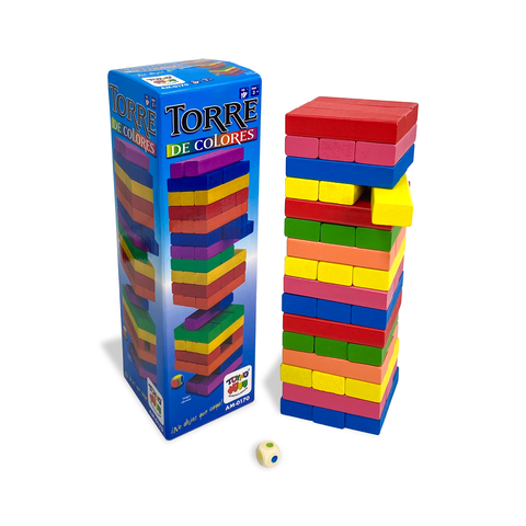 Juego De Mesa Torre 54 Piezas Color - Toyng