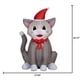 thumbnail image 3 of Gato atigrado navideño inflable 89 cm con LED, 3 of 4