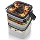 thumbnail image 4 of Godzilla Fiambrera de Doble Capa, Contenedor de Almuerzo Portátil Apilable, Almacenamiento de Alimentos Hermético a Prueba de Fugas, 1000ml, 4 of 6
