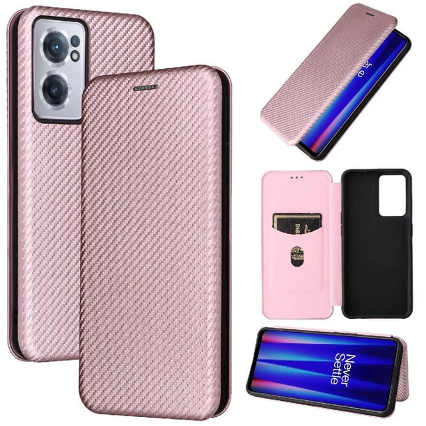 Funda Flip para FOXDOCK OnePlus NORD CE2 - Funda magnética de negocios, funda protectora delgada