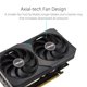 thumbnail image 2 of Tarjeta gráfica ASUS Dual NVIDIA GeForce RTX 3060 V2 OC 12GB, 2 of 7