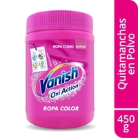 Quitamanchas Polvo Ropa Color Frasco 450 G Vanish