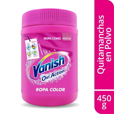 Quitamanchas Polvo Ropa Color Frasco 450 G Vanish