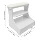 thumbnail image 2 of Mueble para reposapiés, pedicura y manicura LYNICESHOP, color blanco, 2 of 8