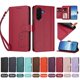thumbnail image 4 of Funda Cartera Trébol para Samsung Galaxy A36 5G con Ranuras Tarjetas y Carga Inalámbrica Rojo, 4 of 6