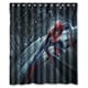 thumbnail image 1 of Cortina de ducha de Spider-Man con ganchos (60 x 72 pulgadas), 1 of 3