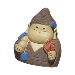 Magideal - Pequeña Estatuilla Budista De Arcilla De Cerámica, Decoración Feng Shui, Recuerdo Realista, Té, Mascota En Miniatura Para Dormitorio, Hogar U Oficina Ji Gong