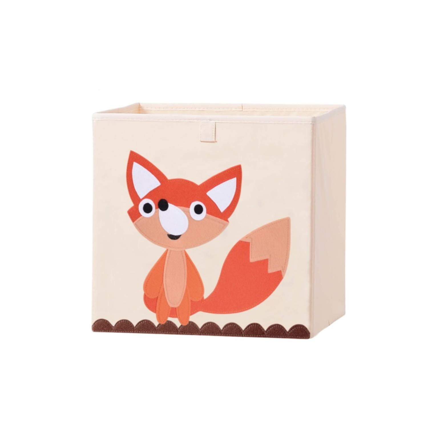 Caja Organizador Juguetes Ropa Infantil Kivara Fox Beige
