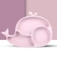 thumbnail image 1 of Baby Silicone Plate, Suction Cup Compartment Plate, Food Grade Baby Food Bowl, 1 of 5