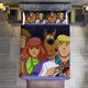thumbnail image 2 of Scooby Doo Comforter Set 3 Pieces Quilt Cover Set Soft Bedding Sets for All Seasons (1 Comforter 2 Pillowcases), 2 of 3