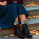 thumbnail image 5 of Calcetines de doble aguja con giro para hombre, de línea paralela, extra grandes, forrados, gruesos y cálidos, de lana de conejo, de tubo medio, informales, 5 of 5
