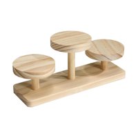 Magideal - Soporte De Almacenamiento De Exhibición De Estante De Estante De Elevadores De Exhibición De Madera Para La Decoración Del Hogar De Estilob