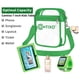 thumbnail image 2 of Bolso Contixo Transparente Verde, 2 of 6
