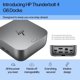 thumbnail image 3 of Estación de acoplamiento HP 180W G6 Thunderbolt 4 Ultra Dock 9X481UT#ABA, 3 of 6
