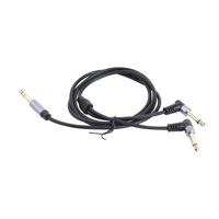 Bothyi - Cable De Inserción De 1/4 6,35 Mm Trs A Doble Ts De 6,35 Mm Para Amplificadores De Tarjetas De Sonido