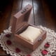 thumbnail image 2 of Caja de madera LONMAIX 9 cm, nogal, para joyería y regalo, 2 of 9