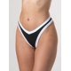 thumbnail image 2 of Bottom de Bikini Daikiri Mujer Calzón Sin Elasticos Negro Blanco Protección UV50+, 2 of 3