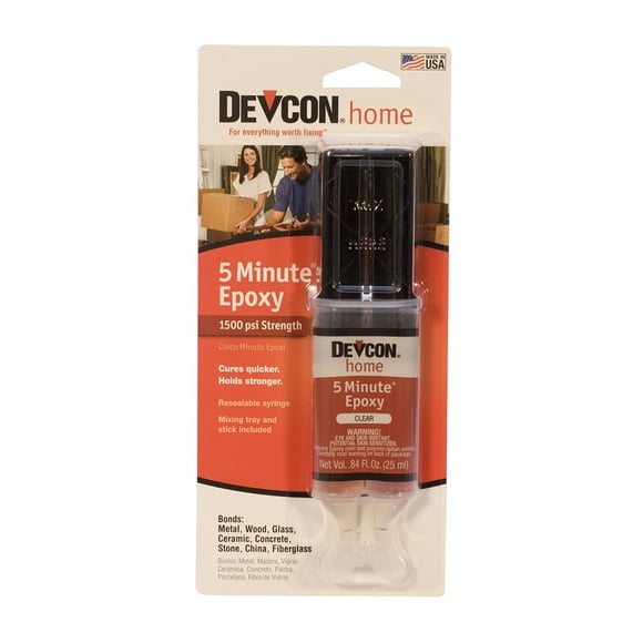 Adhesivo EUROTOOL Devcon Epoxi de 5 Minutos Jeringa de 25 ml
