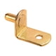 thumbnail image 4 of Soporte para repisas Richlelieu, metal dorado, 5 mm, 33 libras (paquete de 5), 4 of 6