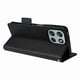 thumbnail image 3 of Funda Cartera para Motorola MOTO G66J 5G Tapa Flip con Ranuras y Soporte Negro, 3 of 5