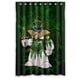 thumbnail image 1 of Cortina de ducha Green Hero, juego de cortina de baño con ganchos, tamaño 48 x 72 pulgadas, 1 of 3
