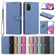 thumbnail image 1 of Cartera para Samsung Galaxy A03s con Bolsillo de Tarjetas, Azul, 1 of 6