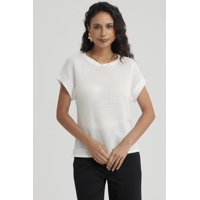 Fashionspark - Polera Mujer Textura Crudo