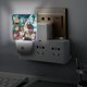 thumbnail image 5 of StuGo Luz nocturna LED con sensor de anochecer a amanecer para dormitorio, baño, pasillo, escaleras - Lámpara LED nocturna de enchufe, 0.5W - 1 pieza, 5 of 6