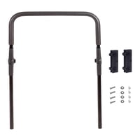 Magideal - Plegable Plegable Push Handle Utility Wagon Desmontable Ajustable Carros Trolleys Mango Accesorios Para Jardín Carro De Compras Reemplazo De Equipo