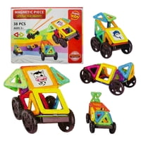 N-Ofertas - Juego Magnético Bloques De Construcción Didáctico 38 Pcs