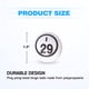 thumbnail image 2 of Bolas de bingo GSE Games & Sports Expert 1.5 de polipropileno blanco, 2 of 6