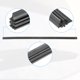 thumbnail image 4 of Unique Bargains 4 Piezas 14 pulgadas 6x10.6mm Recambios de Tiras Insertables de Limpiaparabrisas de Coche Negro 14 pulgadas, 4 of 6