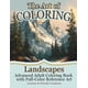 thumbnail image 1 of Libro para colorear de paisajes avanzados, publicado de forma independiente, 1 of 1