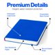 thumbnail image 3 of Cuaderno de bocetos Leda Art Supply A5 160 págs Azul de apertura plana, 3 of 7