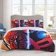 thumbnail image 1 of Spider-Men Bedding Sets Cartoon Duvet Cover Lightweight 3 Piece Bet Sets for Kids Boys Girls, 1 of 5