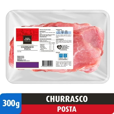 Carne De Vacuno Churrasco Posta 300 G El Buen Corte
