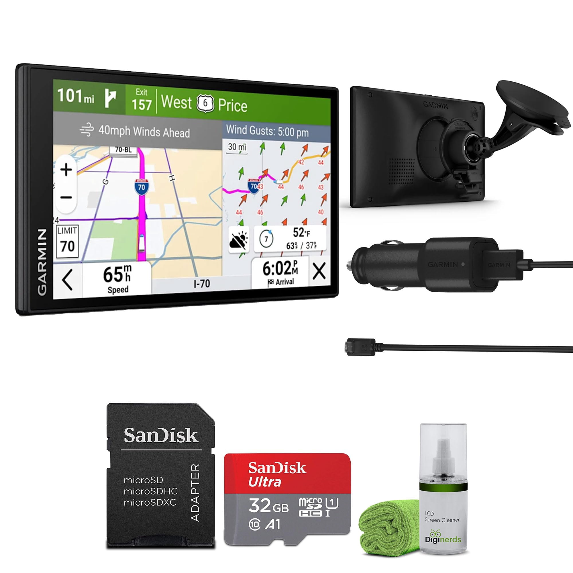 Garmin - Navegador Gps Para Camiones Dezl Otr620 Con Pantalla Táctil De 6 Pulgadas