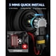 thumbnail image 5 of Combinación de bombillas Marsauto M1S 9005/HB3 H11/H9/H8 6000 K 8000 LM, 5 of 9