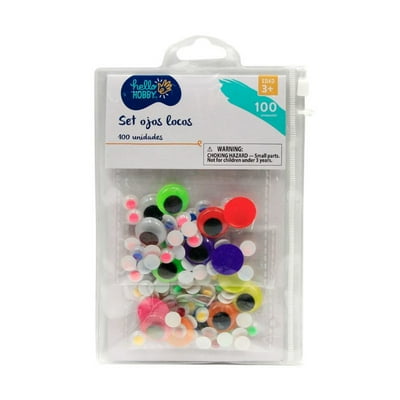Set Ojos Locos 100 Unidades  Hello Hobby