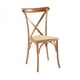 thumbnail image 1 of Silla Crossback Madera Rattan Natural, 1 of 3