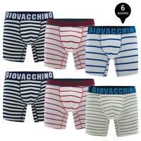 Giovacchino - Pack De 6 Boxer Medio Algodon Hombre