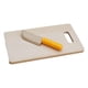 thumbnail image 5 of 2x Tabla De Cortar Rectangular De Madera Para Niños Y Juego De Cuchillos Para Frutas Y Pasteles, 5 of 5
