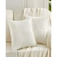 thumbnail image 3 of Pack De 4 Fundas De Cojin Felpa Blanco, 3 of 3