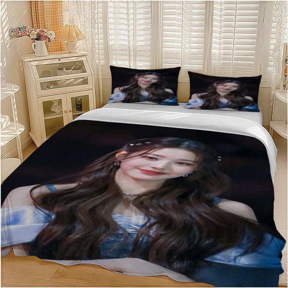 Jang Yu-rin Stage Style Themed Bedding Set Duvet Cover and Pillowcase Set