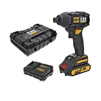 Cat - Atornillador De Impacto 3 Vel. 1/4 Hex. 18V. Li/Ion + 2 Bat.
